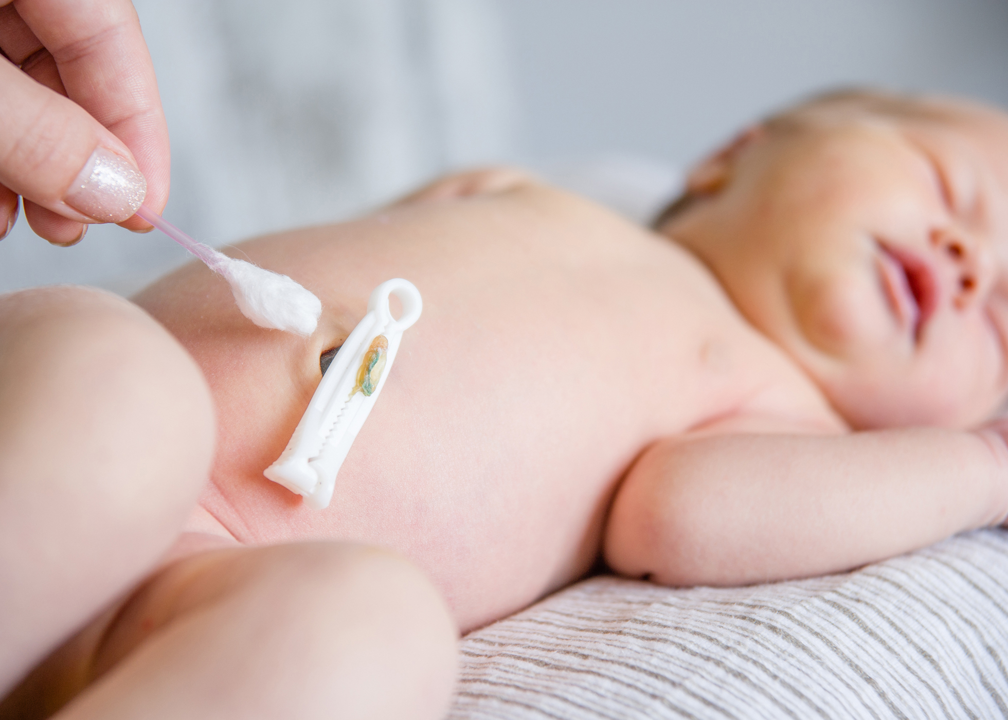 Cura del neonato e del moncone ombelicale più Lezione Immagine del servizio di Cura del Neonato e del moncone ombelicale con lezione